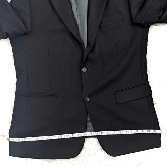 OSCAR de la Renta Wool Black Blazer - Picture 5 of 12